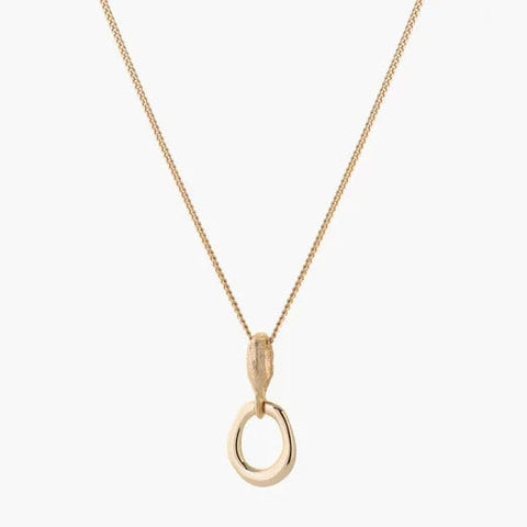 Capture Necklace in Gold