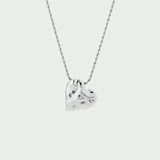 Tutti & Co. - Heart Necklace - Silver