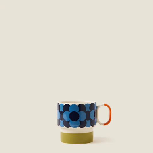 Orla Kiely - Retro Stripe Green Mug