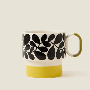 Orla Kiely - Sycamore Stripe Mug Yellow