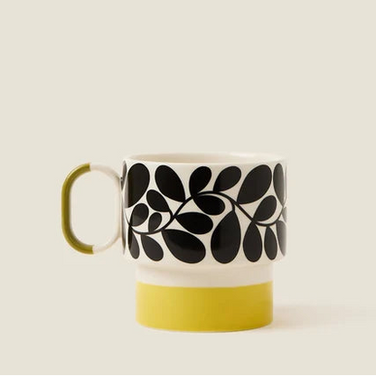 Orla Kiely - Sycamore Stripe Mug Yellow