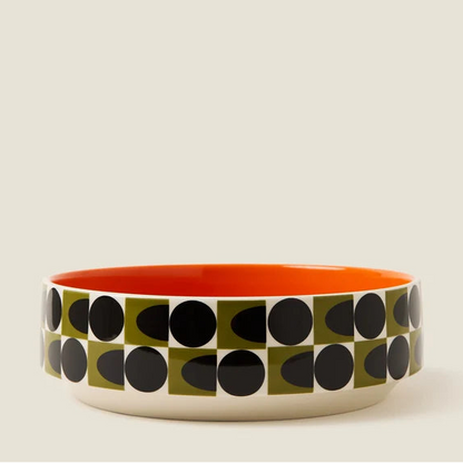 Orla Kiely - Spot Square Oval Fruit Dish