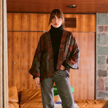 Pagoda Pewter Kimono - One Hundred Stars