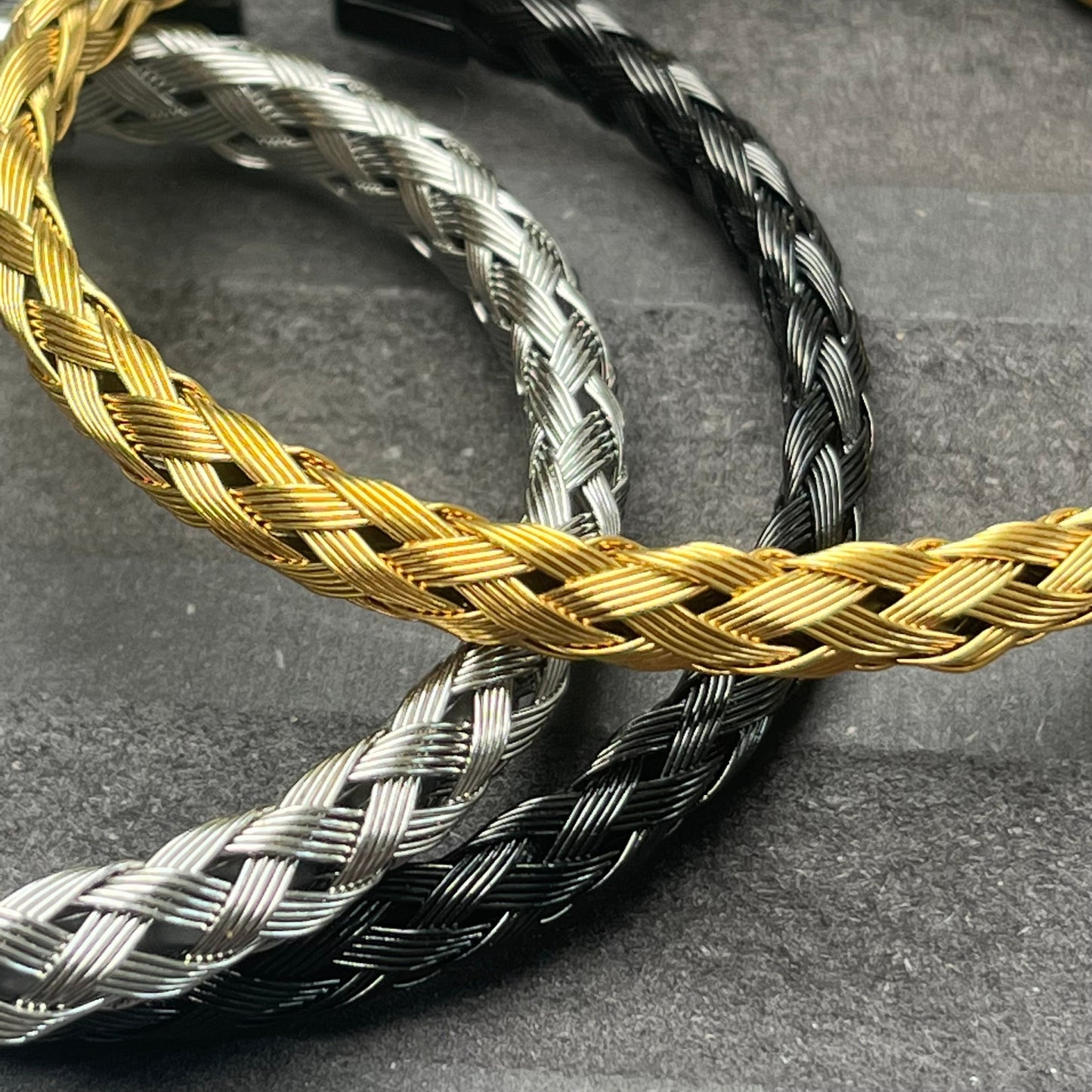 Sons Limited - Paris Plait Cuff Bracelet - Silver
