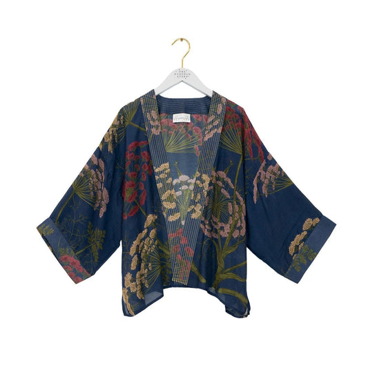 Parsley Seed Navy Kimono
