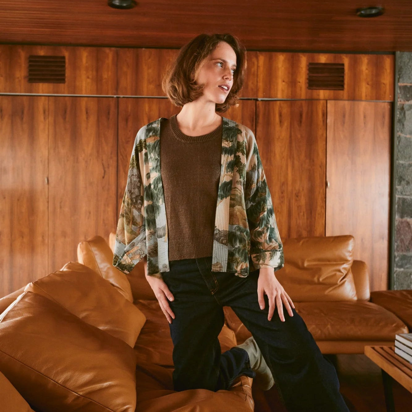 Rivers & Trees Natural Kimono - One Hundred Stars