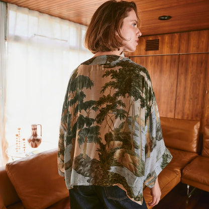 Rivers & Trees Natural Kimono - One Hundred Stars