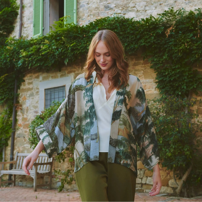 Rivers & Trees Natural Kimono - One Hundred Stars