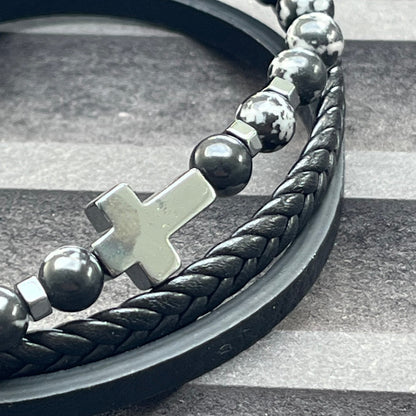 Sons Limited - Rome Triple Bracelet - Snow