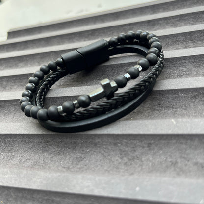Sons Limited - Rome Triple Bracelet - Frosted