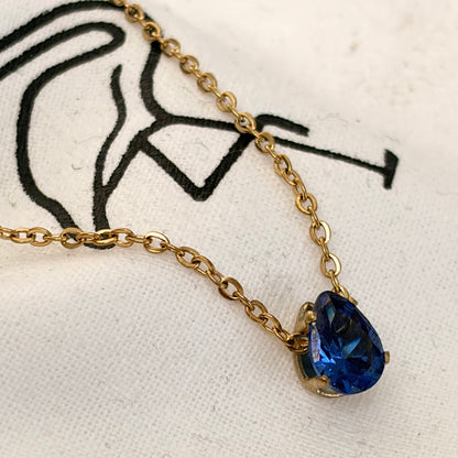 Black Flamingo - Stella Birth Month Necklaces