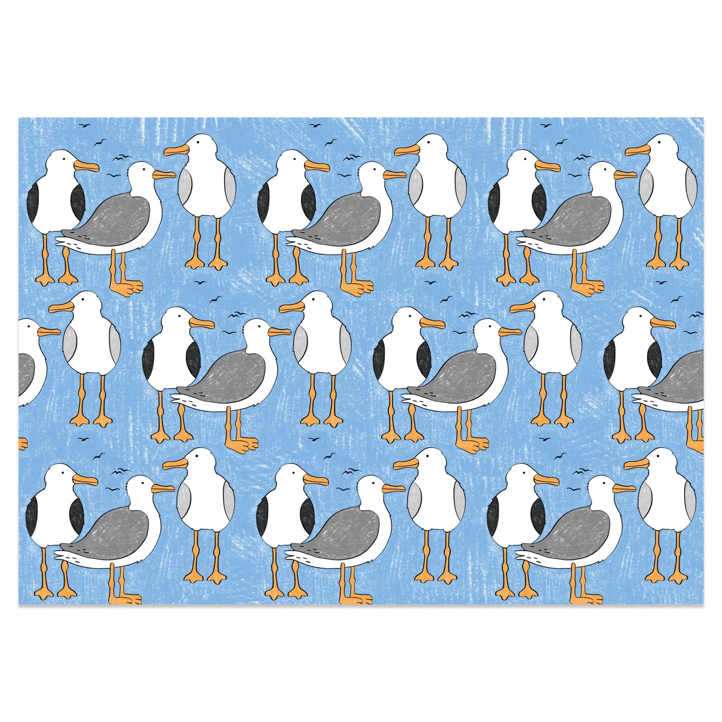 Seagull Tea Towel
