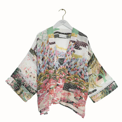 Spring White Kimono