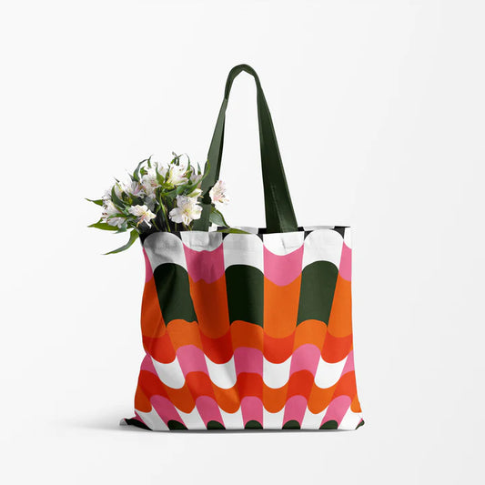 Cotton Tote Bag - Session 6-black flamingo store