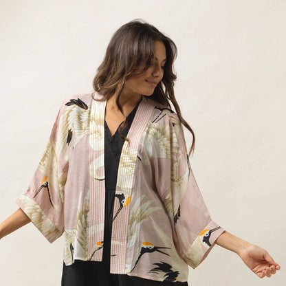 Stork Pink Kimono