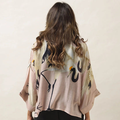 Stork Pink Kimono