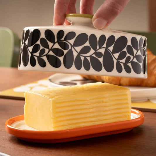 Orla Kiely - Sycamore Stripe Butter Dish