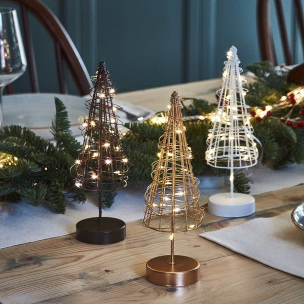 Table Wire Tree (White)