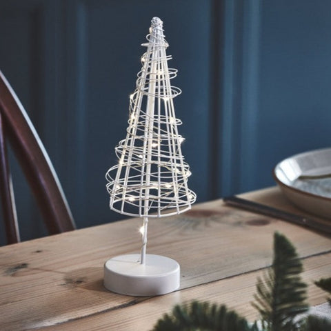 Table Wire Tree (White)