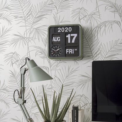 Karlsson - Mini Flip Wall Clock - Green