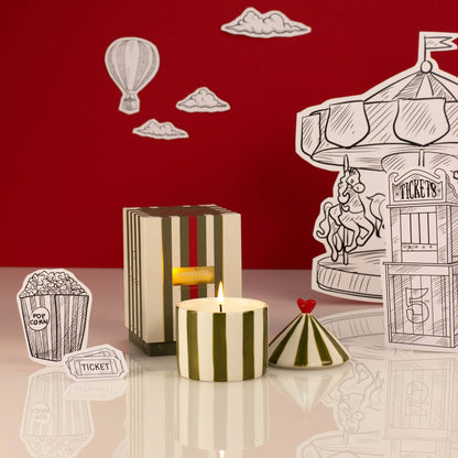 Carnival Collection Candle - Zesty Lemons - Tomato Leaf
