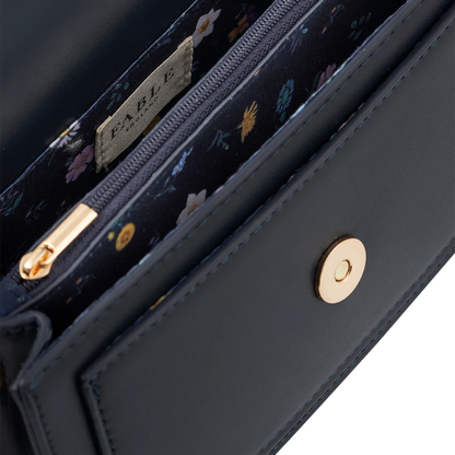 Fable England - Ditzy Navy Shoulder Bag