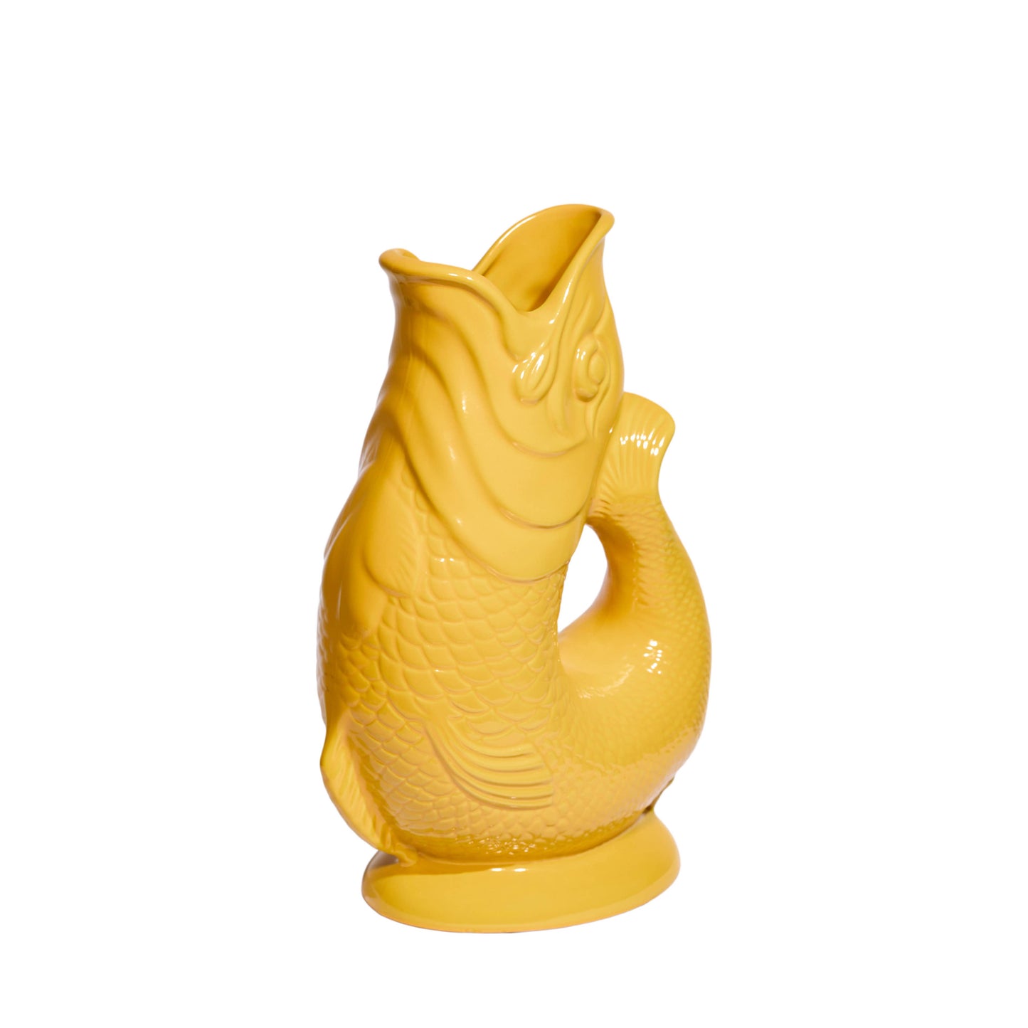 XL YELLOW GLUGGLE JUG: Large