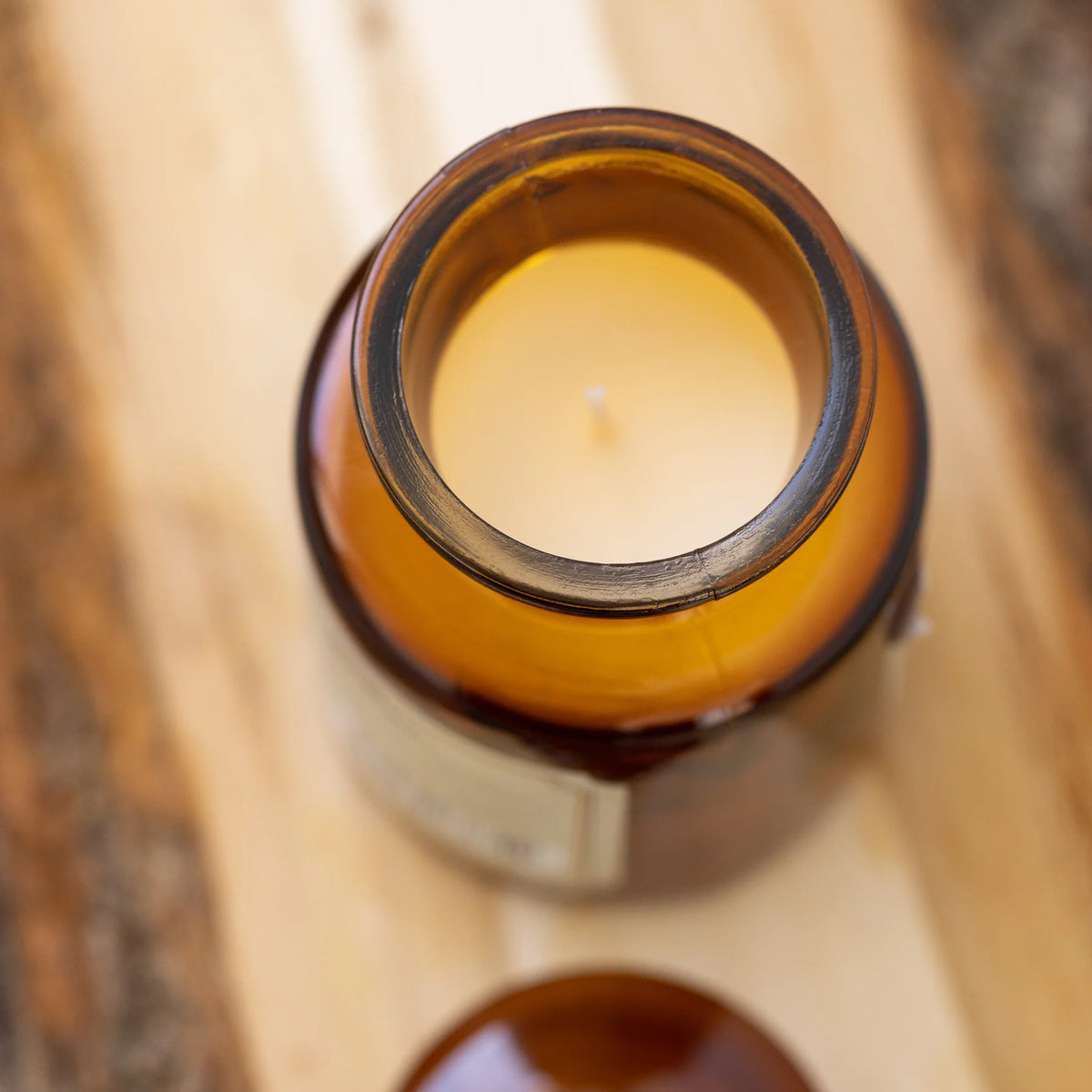 Paddywax - Apothecary 226g Glass Jar Candle - Amber & Smoke