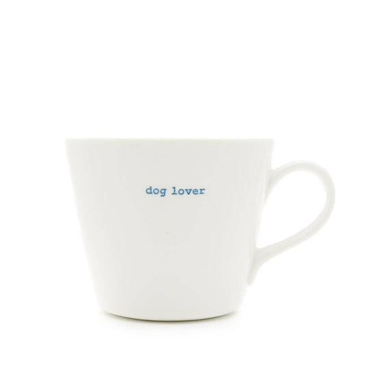 Keith Brymer Jones Mug 350ml- dog lover (blue)