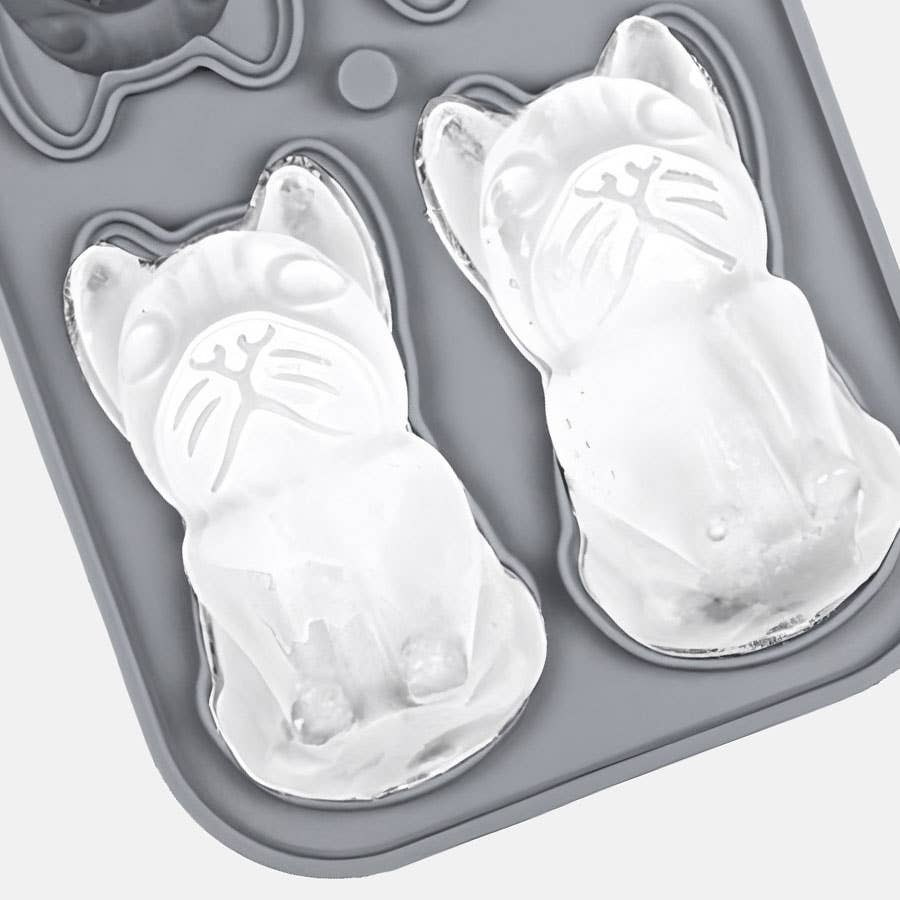 Silicone French Bulldog Dog Ice Cube Tray