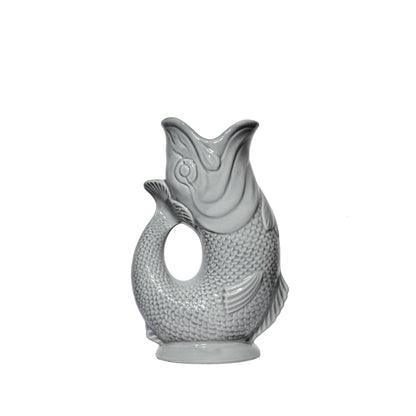 Dark Grey Original Gluggle Jug Pitcher Vase: Mini (9cm high, 0,40 cl)