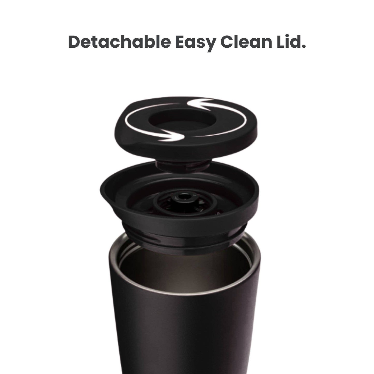 Stainless Steel Leakproof Insulated Travel Coffee Cup: Green