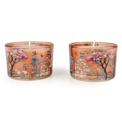 Set Of Two Candle - Jhangye