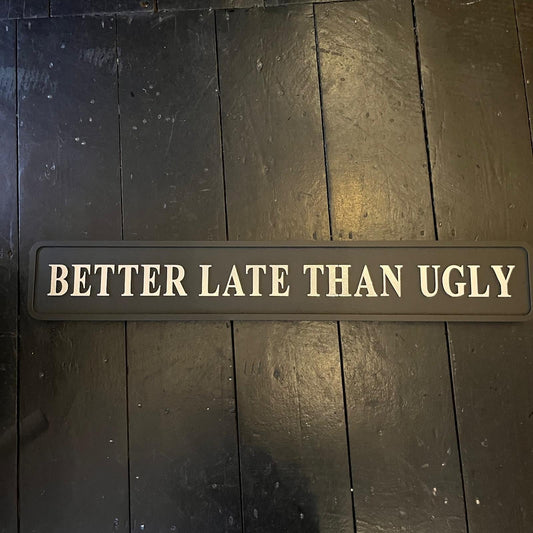 Wooden Signs of various Sizes and Wording