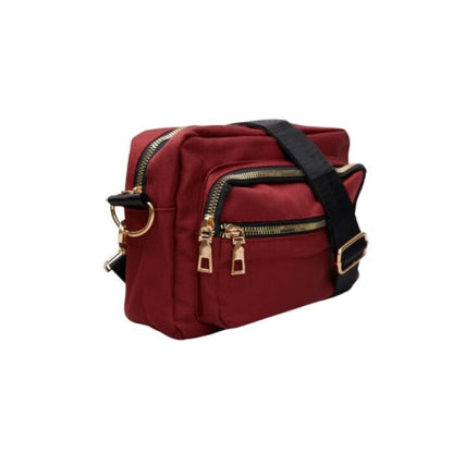 Black Colour - Vanda Crossover bag - Wine