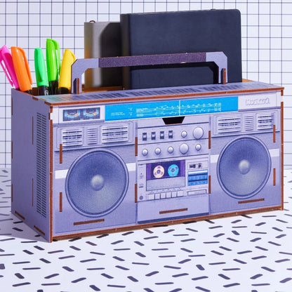 Boom Box Desk Organiser