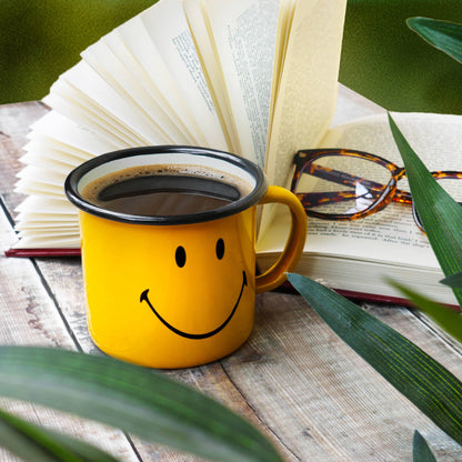 Smiley® Enamel Mug