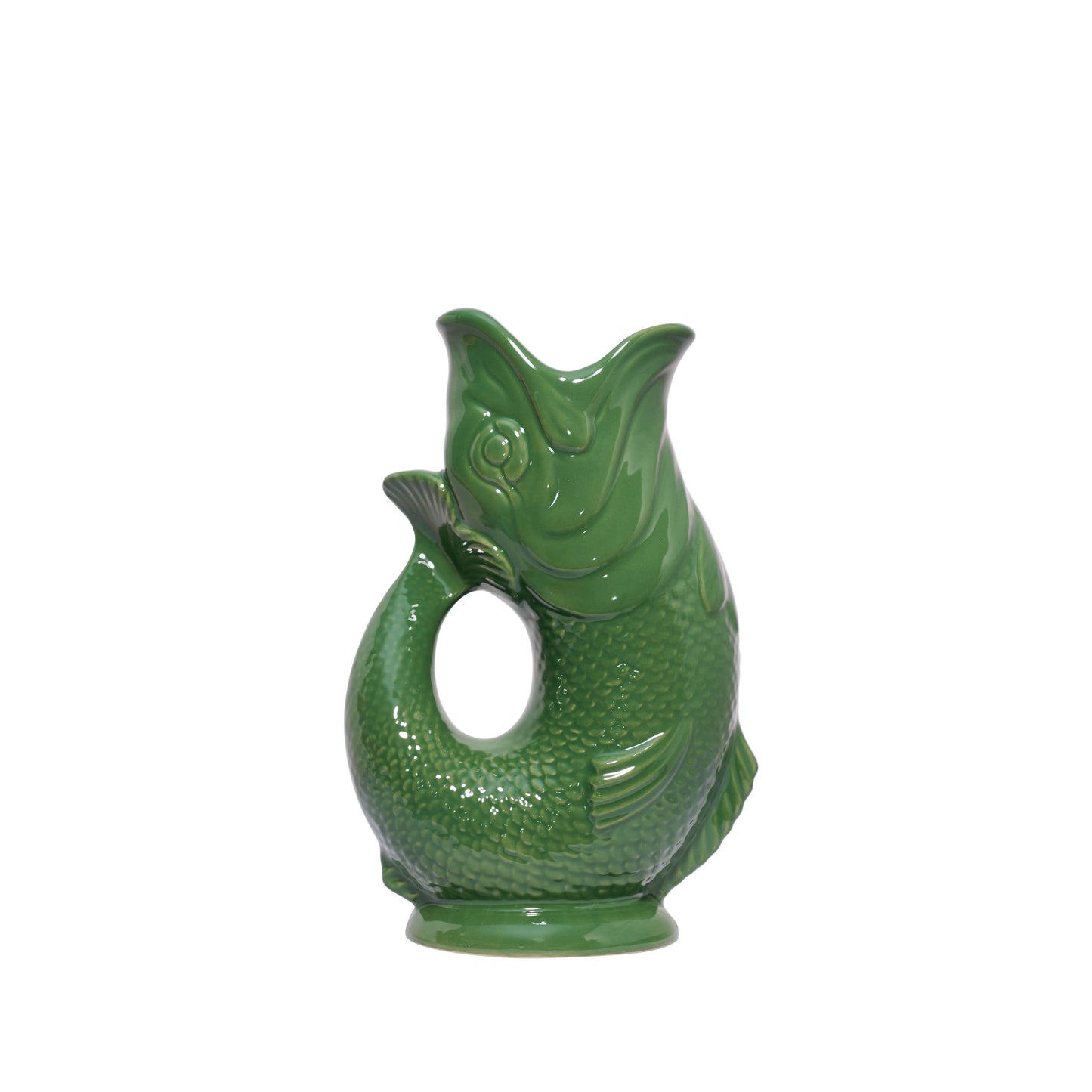 Green Original Gluggle Jug: XL (27,5cm high, 1,2 liter)