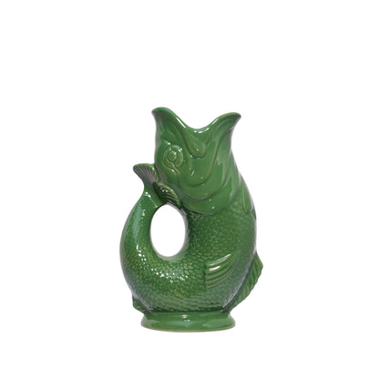 Green Original Gluggle Jug: XL (27,5cm high, 1,2 liter)