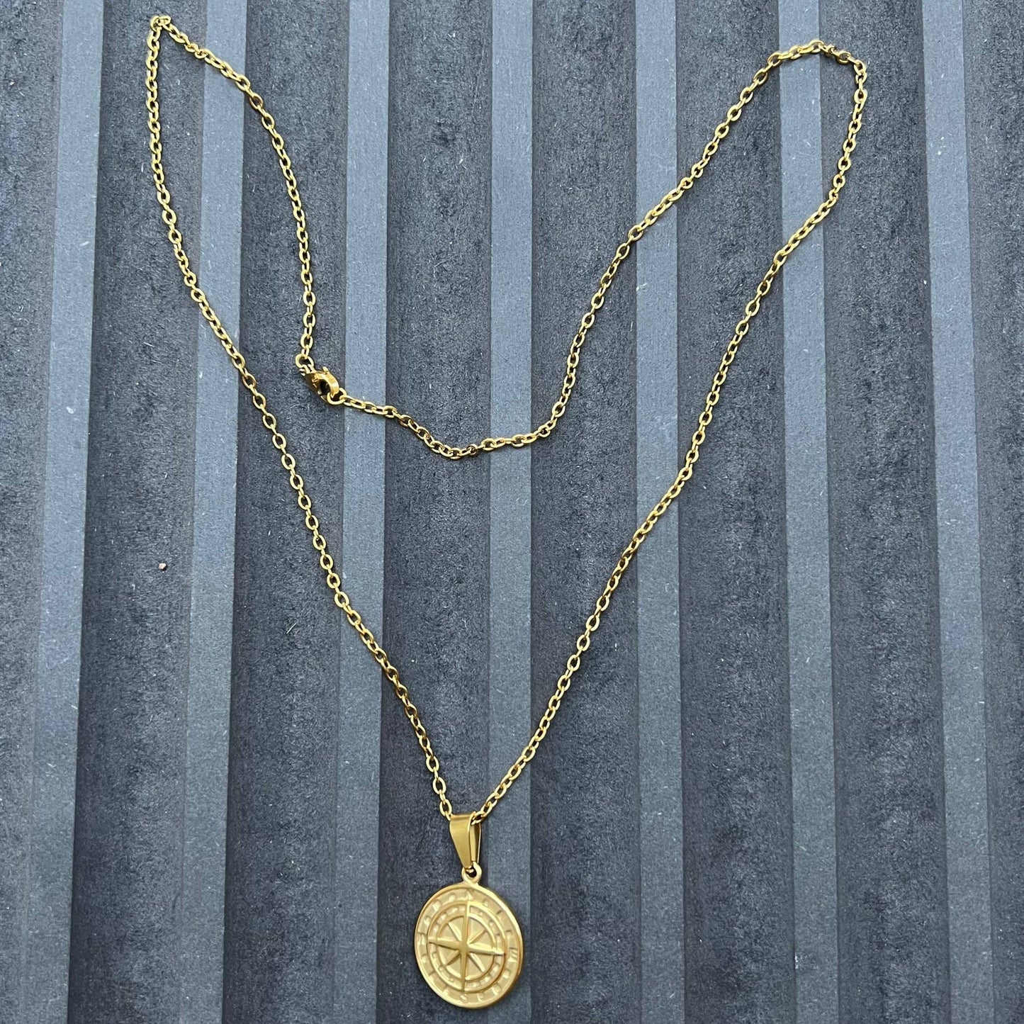 Sons Limited - Compass Necklace - Gold