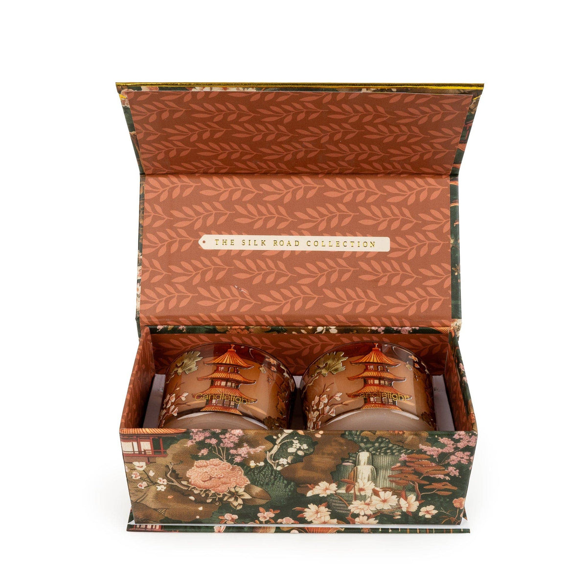 Samarkand design decorative gift boxed scented candles - 2 in box