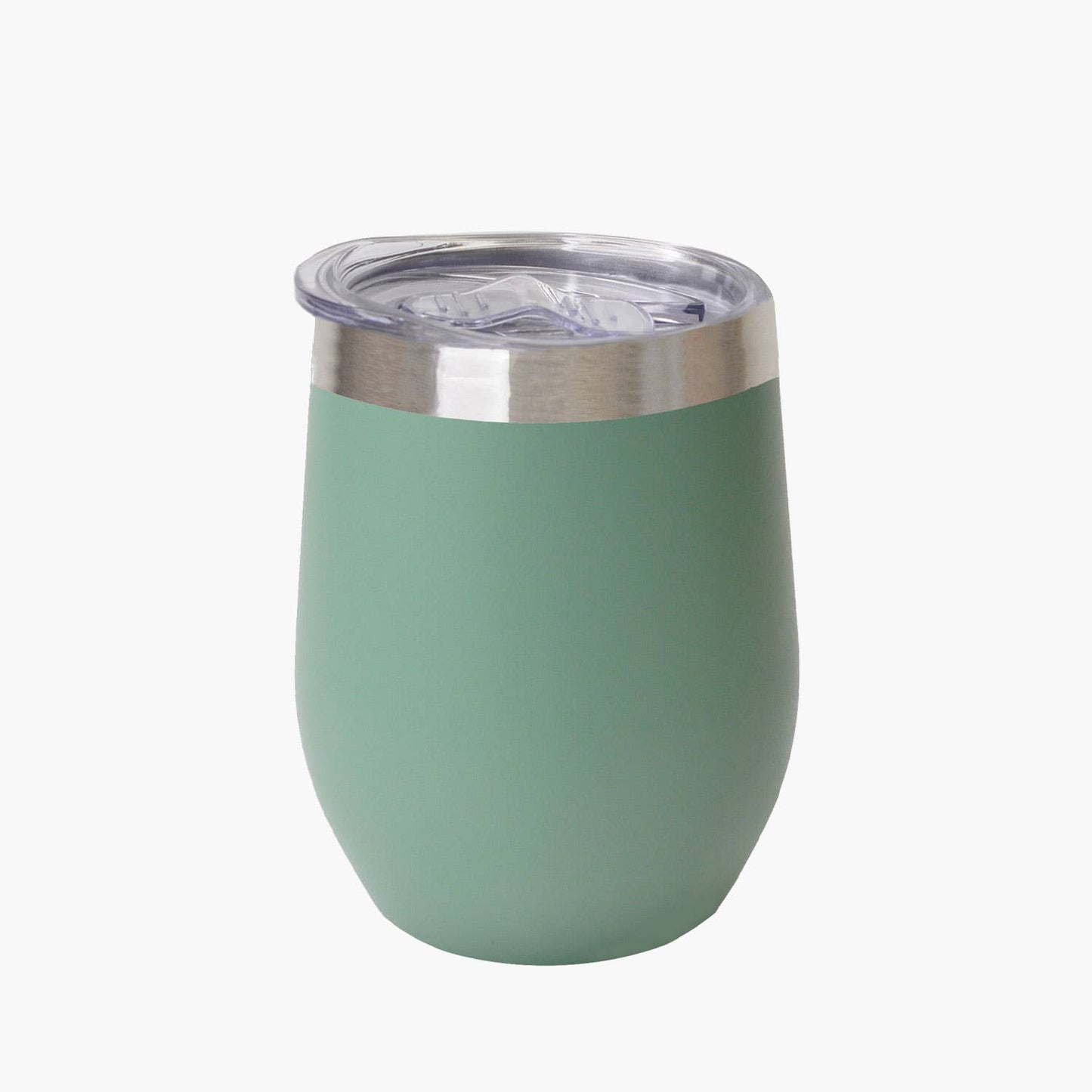 Insulated Travel Wine Tumbler with Lid 350ml (12oz): Blue
