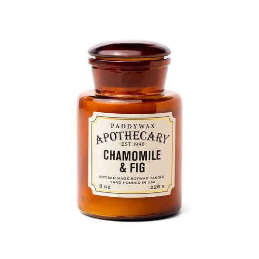 Paddywax - Apothecary 226g Glass Jar Candle - Chamomile & Fig
