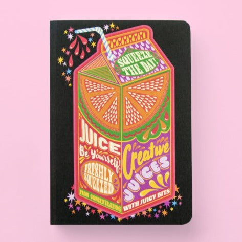 Creative Juices - Notebook-black flamingo store