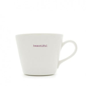 Keith Brymer Jones retro word range "beautiful" mug