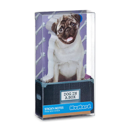 Dog In A Box Sticky Notes