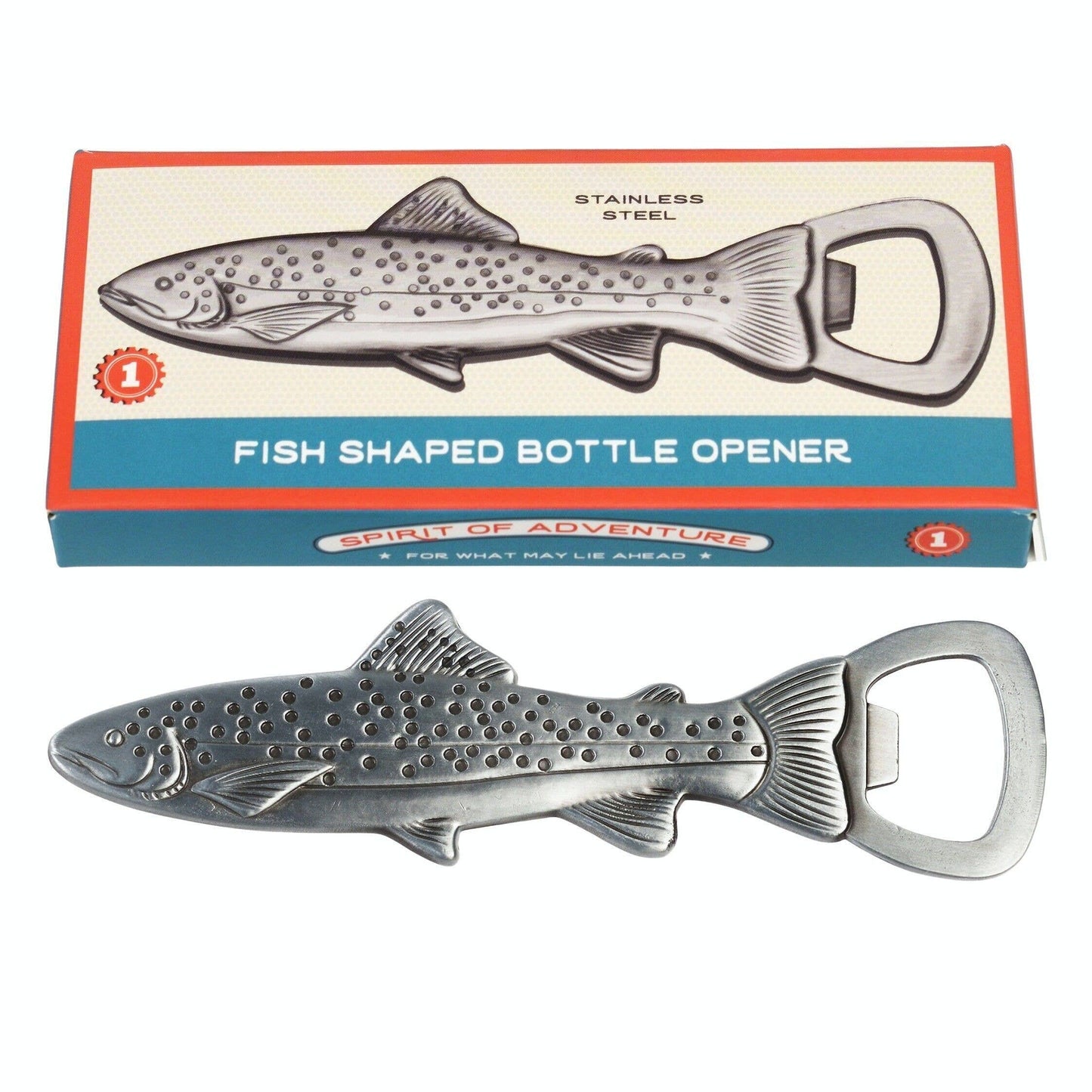 Fish-Shaped Bottle Opener - Spirit of Adventure