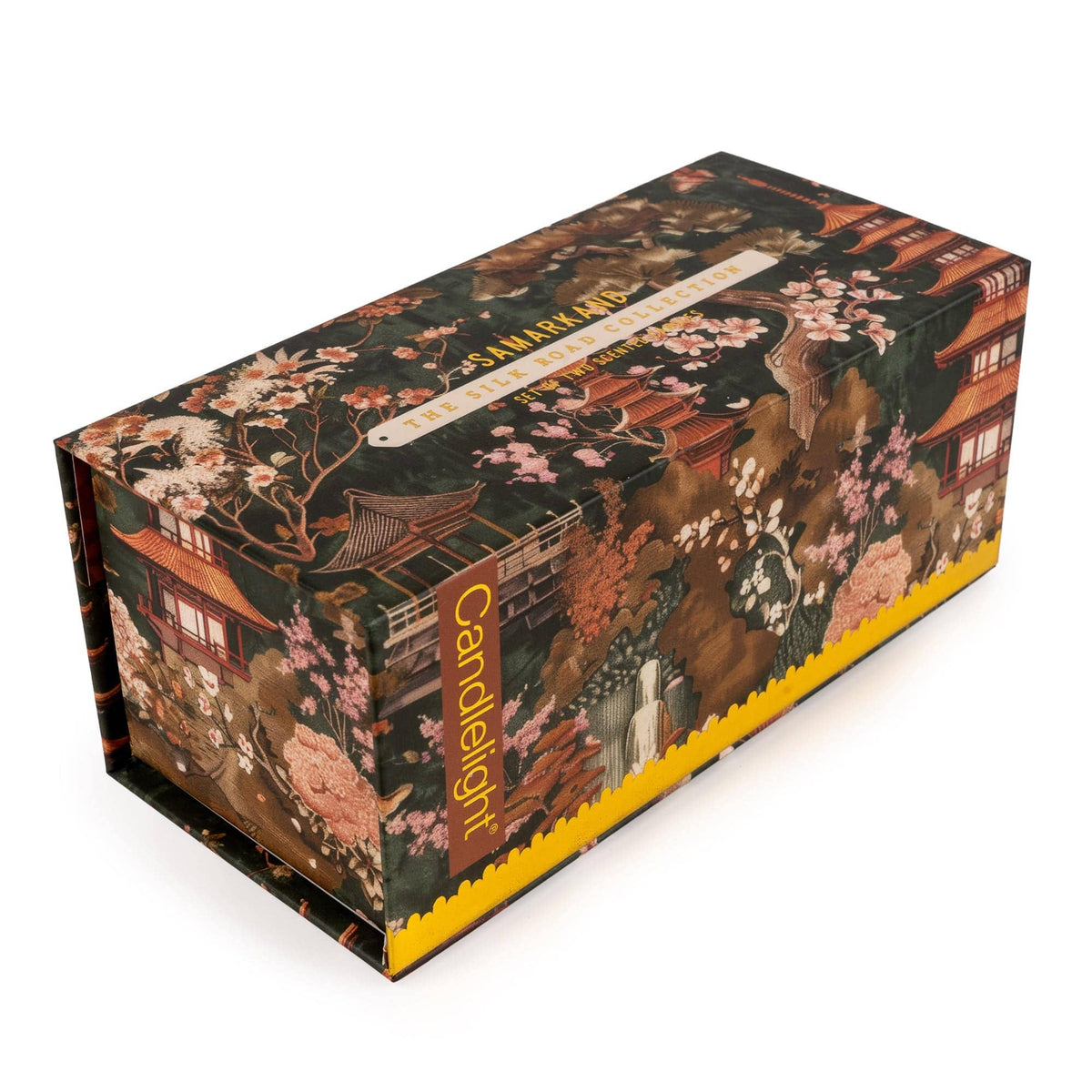 Samarkand design decorative gift boxed scented candles - 2 in box