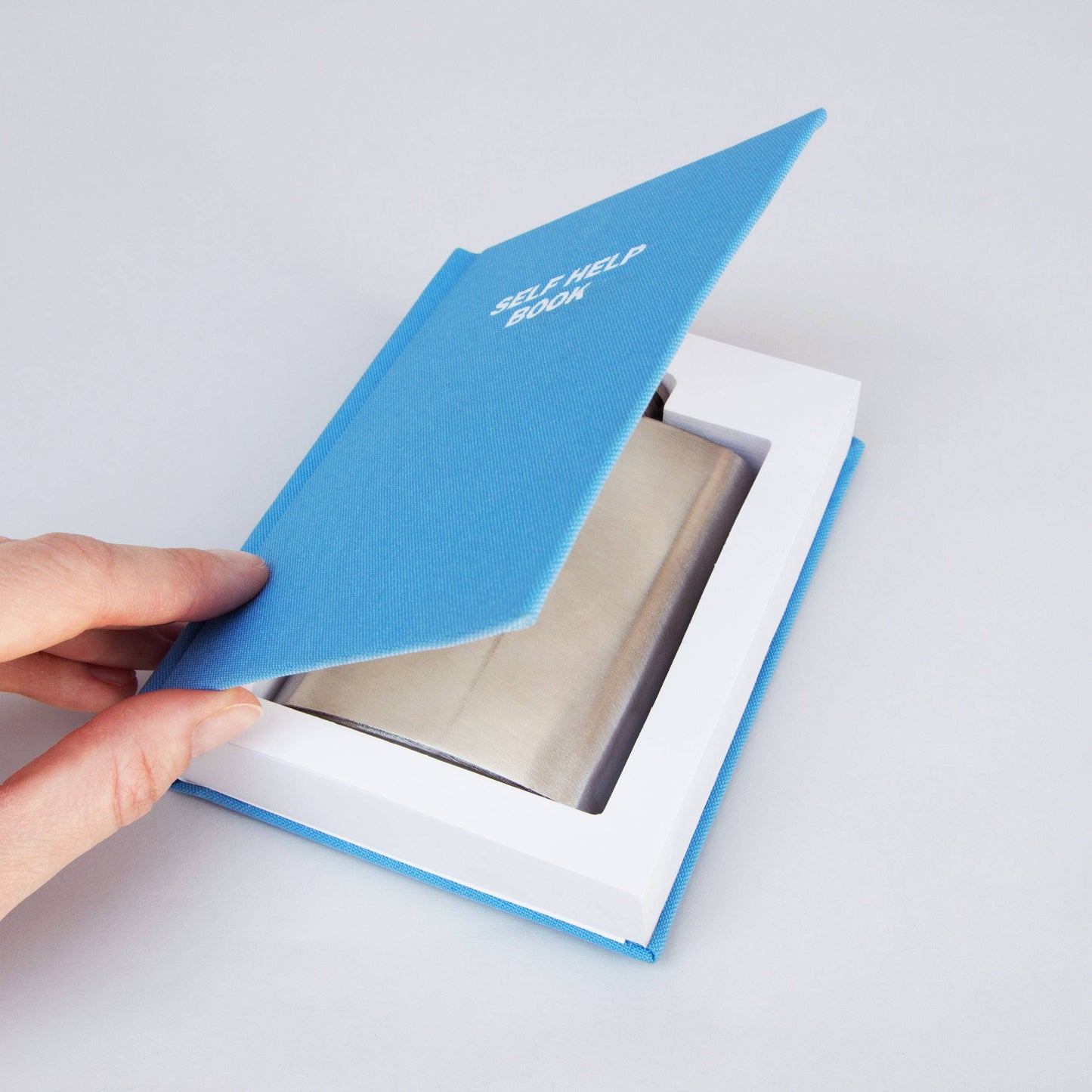 Self Help Flask In A Book