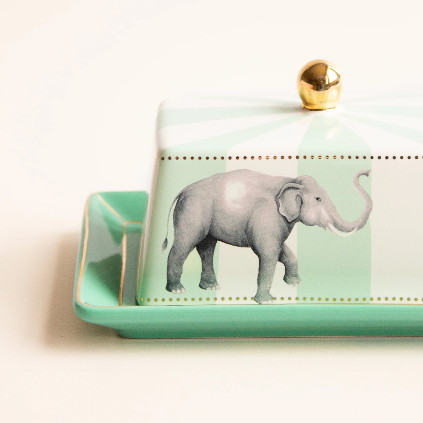 Yvonne Ellen - Elephant Butter Dish